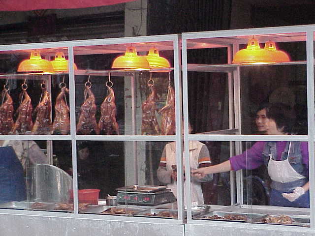    Takeout duck      Market  Guilin